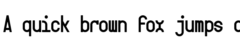 Preview of Targa Regular font