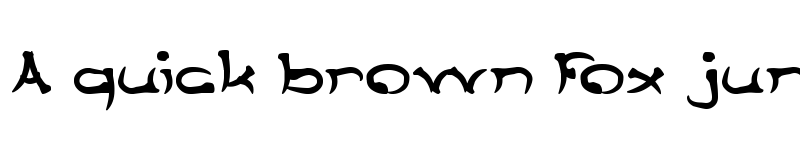 Preview of TARING SERIGALA Regular font