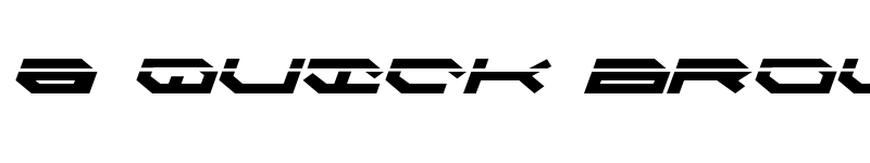 Preview of Taskforce Laser Italic Italic font