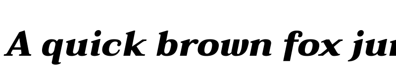 Preview of Taviraj Black Italic font