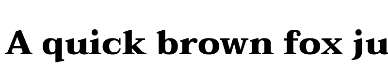 Preview of Taviraj ExtraBold font