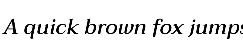 Preview of Taviraj Medium Italic font