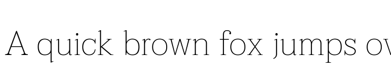 Preview of Taviraj Thin font