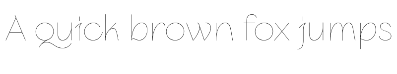 Preview of Teasing Sans Monoline font