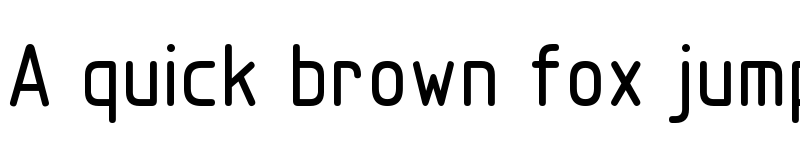Preview of TechnicznaPomocRound Regular font