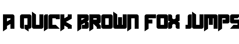 Preview of Technocra Regular font