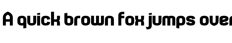 Preview of Technoma Regular font