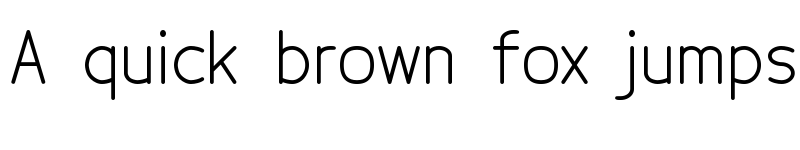 Preview of Tecnico Fino font