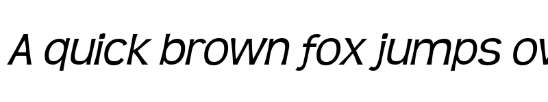 Preview of Teen Italic font