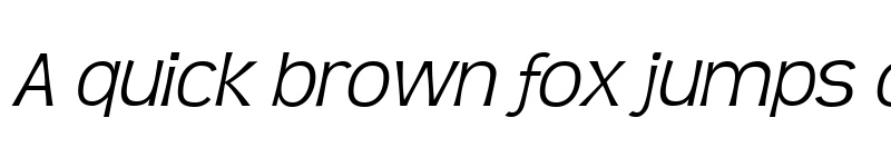 Preview of Teen Light Italic font