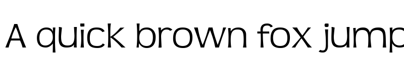 Preview of Teen Light font