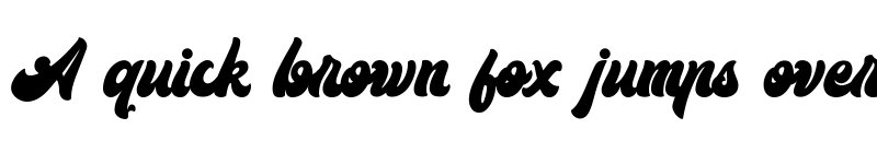 Preview of Teenager Regular font