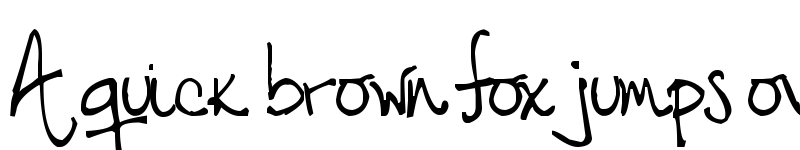 Preview of Tehzeta Regular font