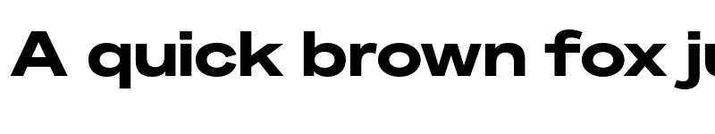 Preview of Telka Wide TRIAL Bold TRIAL font