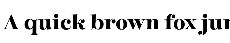 Preview of Temeraire Display Black font