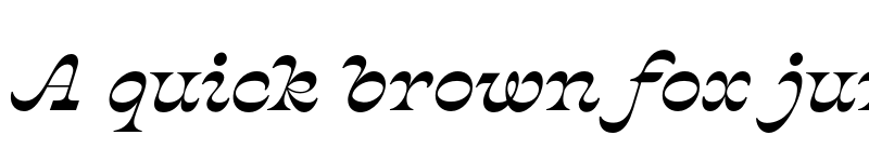 Preview of Temeraire Italienne Italic font