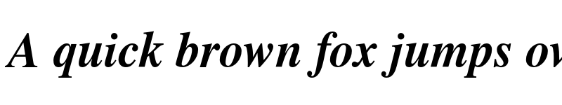 Preview of Tempora LGC Uni BoldItalic font