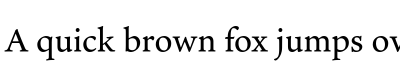 Preview of Ten Oldstyle Medium font