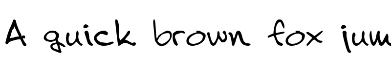 Preview of Tena Regular font