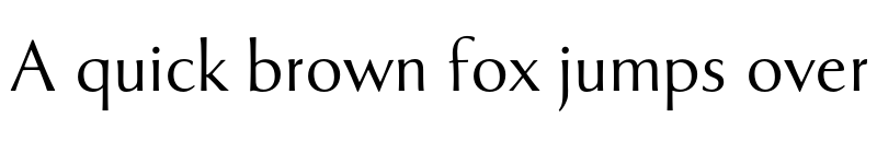Preview of Tenderness Regular font