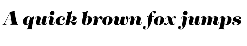 Preview of Tenez Black Italic font