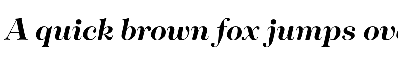 Preview of Tenez Bold Italic font