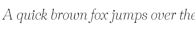 Preview of Tenez Italics Variable Test Regular font