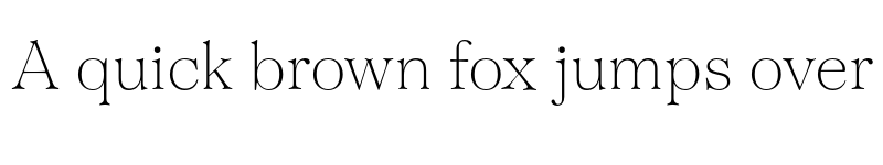 Preview of Tenez Light font