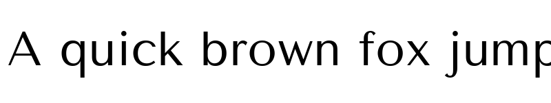 Preview of Tenor Sans Regular font