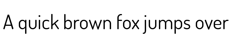 Preview of Terminal Dosis Regular font