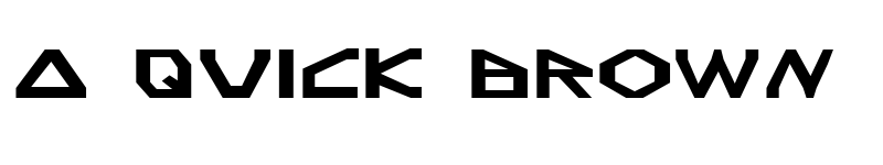 Preview of Terra Firma Expanded Expanded font