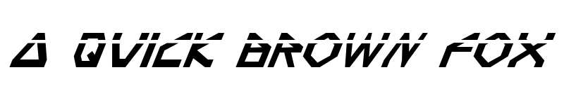 Preview of Terra Firma Laser Italic Laser Italic font