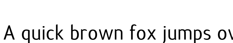 Preview of Terra Sans Medium font