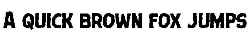 Preview of Terror Babble Regular font