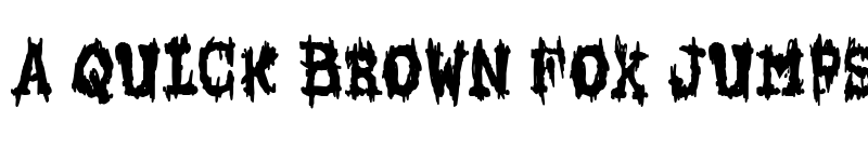 Preview of Terror Machine Regular font