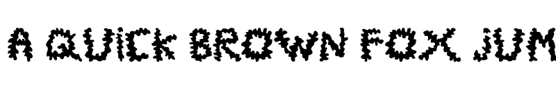 Preview of TerrorToons Regular font