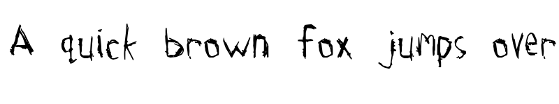 Preview of Tetanus Regular font