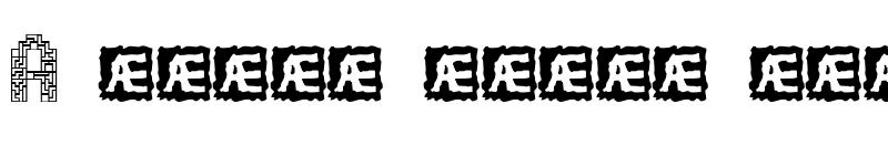 Preview of Tetricide (BRK) Regular font