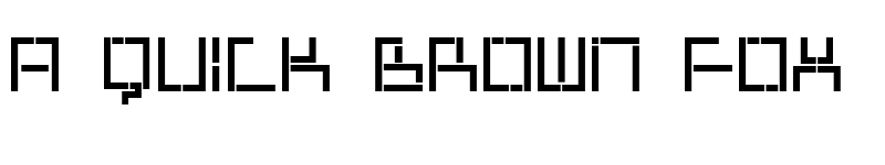 Preview of Tetris Mania Type Regular font