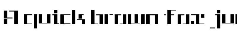 Preview of Tetris Regular font