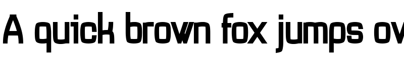 Preview of Tevegraphy Bold font