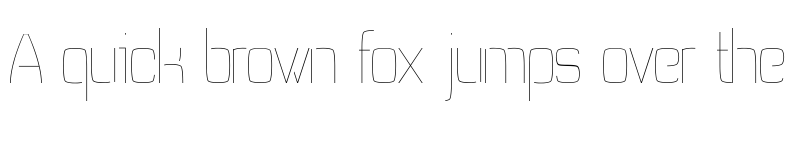 Preview of Tevegraphy Light font