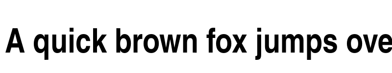 Preview of TeX Gyre Heros Cn Bold font