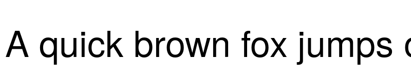 Preview of TeX Gyre Heros Regular font