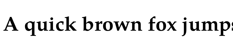 Preview of TeX Gyre Pagella Bold font