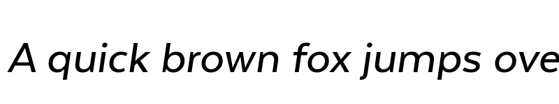 Preview of Texta Alt Medium Alt Italic font