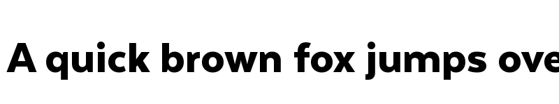 Preview of Texta Black font