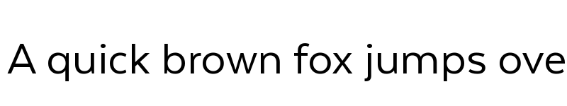 Preview of Texta Regular font