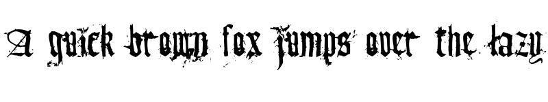 Preview of Tfu Tfu Regular font