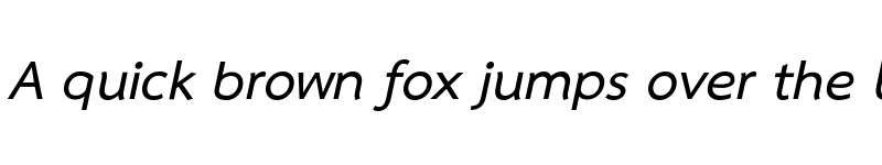 Preview of TH SarabunPSK Bold Italic font